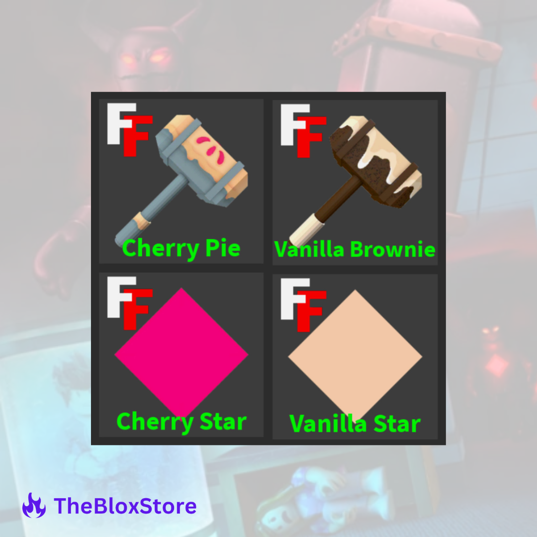 Cherry & Vanilla Pie Sets Bundle