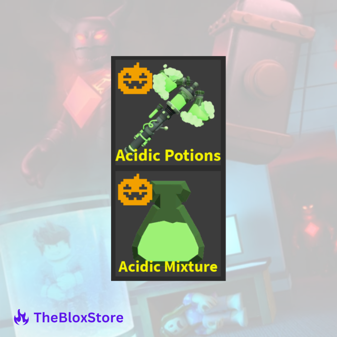 Acidic Potions Set