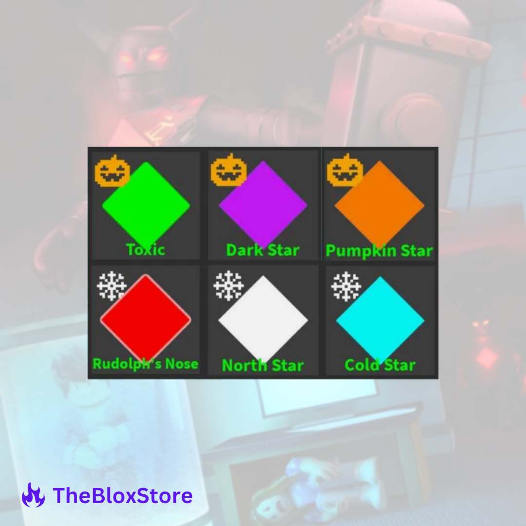 6 Glowing Gems Bundle