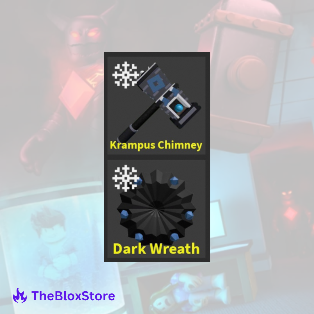 Krampus Chimney Set