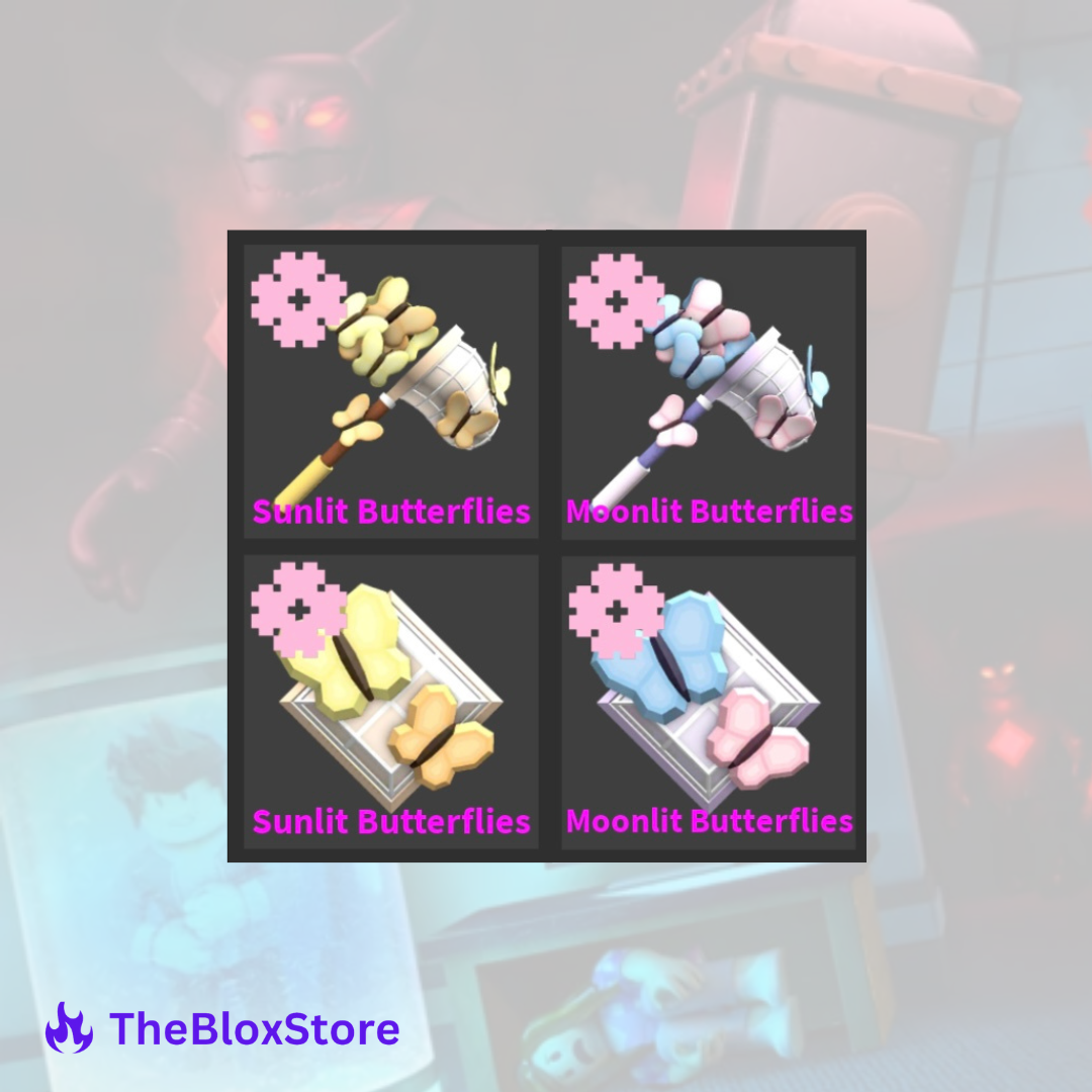Sunlit & Moonlit Butterflies Sets Bundle