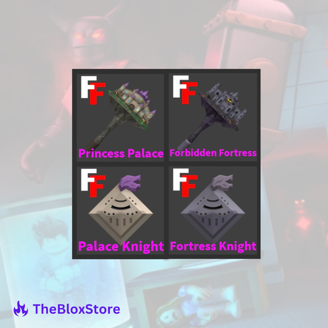 Princess Palace & Forbidden Fortress Sets Bundle