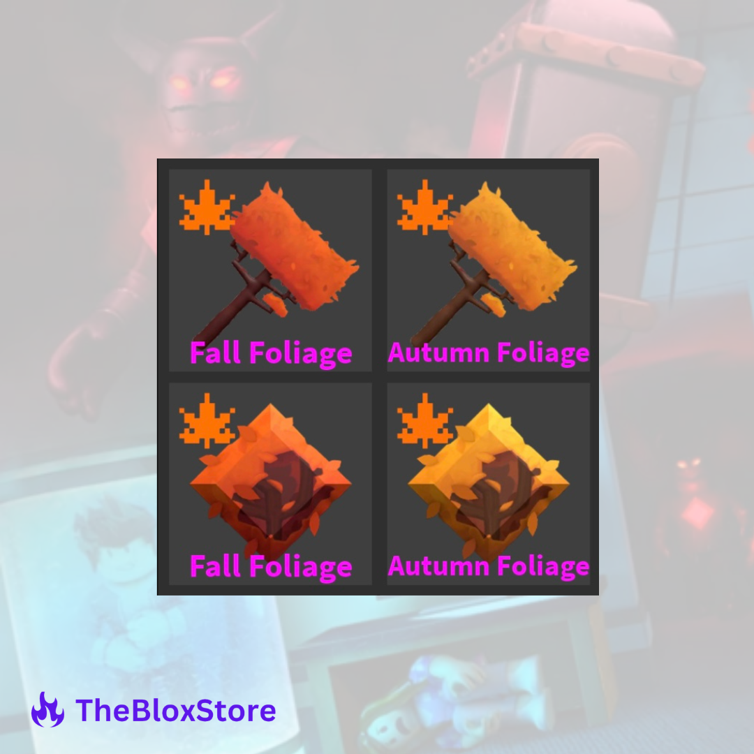 Fall & Autumn Foliage Sets Bundle