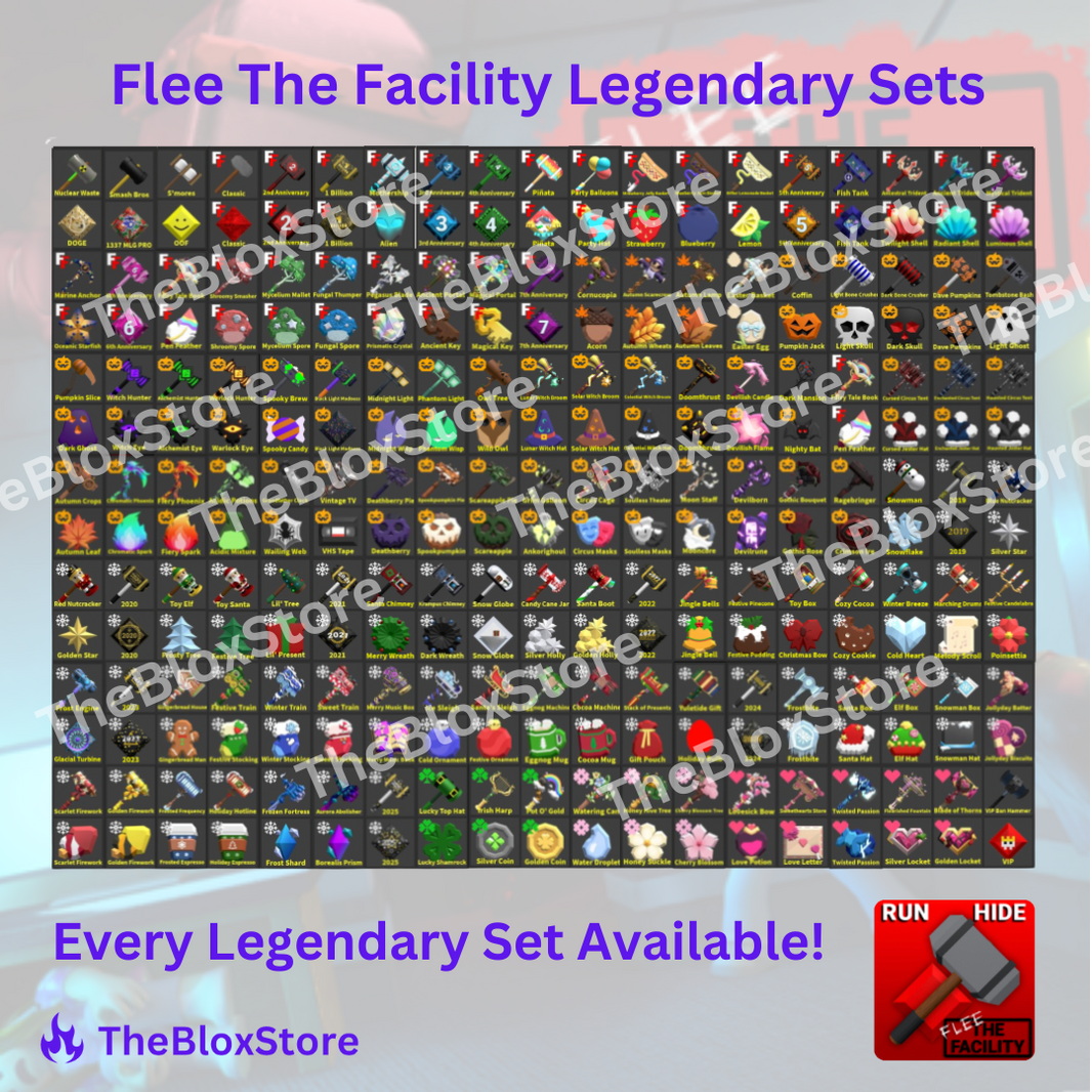 FTF Legendary Sets TheBloxStore