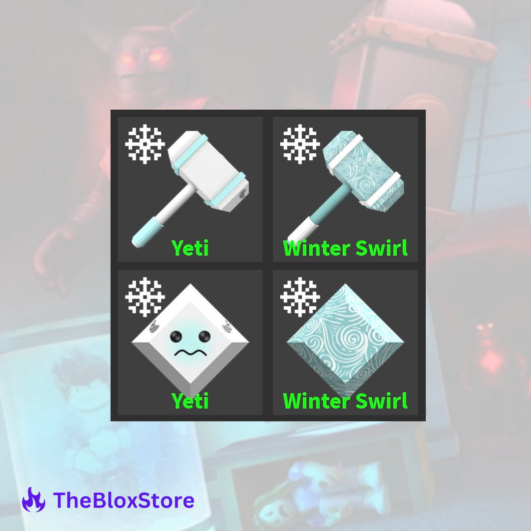 Yeti & Winter Swirl Sets Bundle