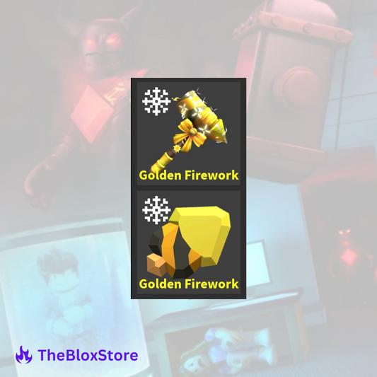 Golden Firework Set