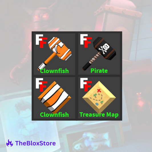 Clownfish & Pirate Sets Bundle