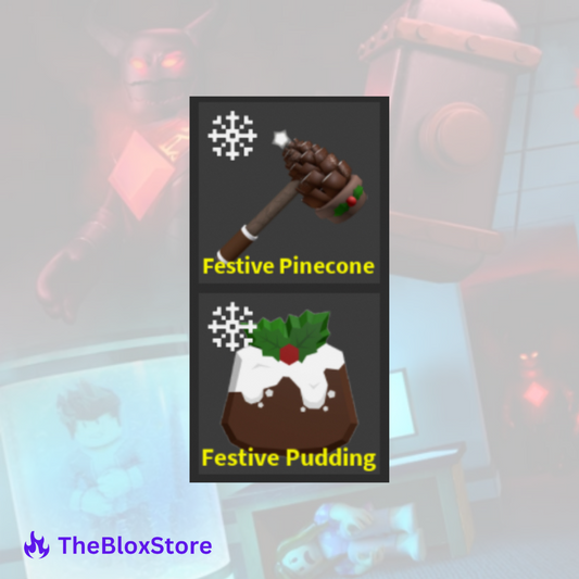 Festive Pinecone Set