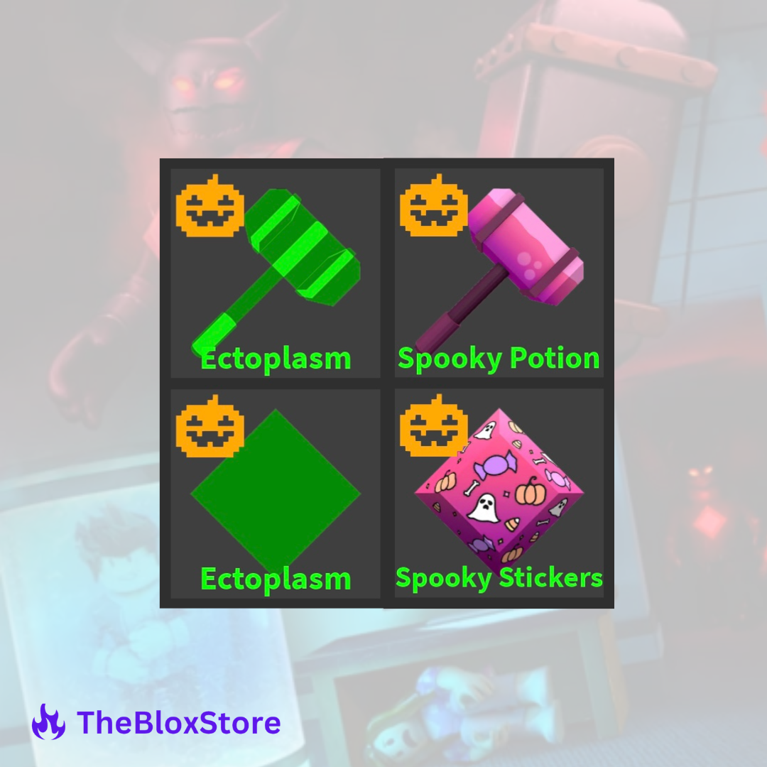 Ectoplasm & Spooky Stickers Sets Bundle