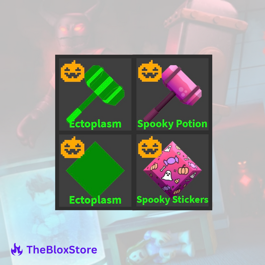 Ectoplasm & Spooky Stickers Sets Bundle