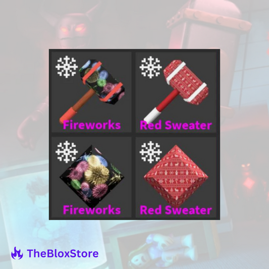 Fireworks & Red Sweater Sets Bundle