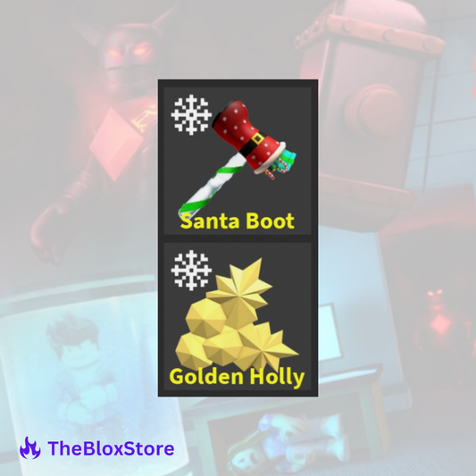 Santa Boot Set