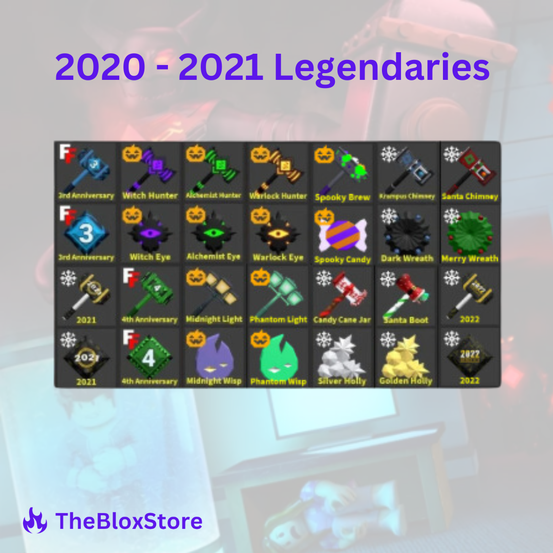 2020 - 2021 Legendary Sets Bundle