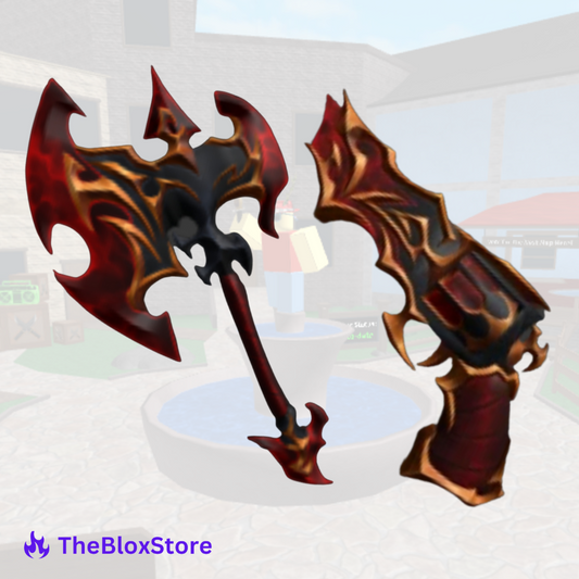 Vampires Axe & Gun Set